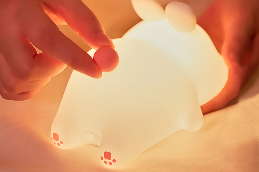 Soft Silicone Bedside Lamp
