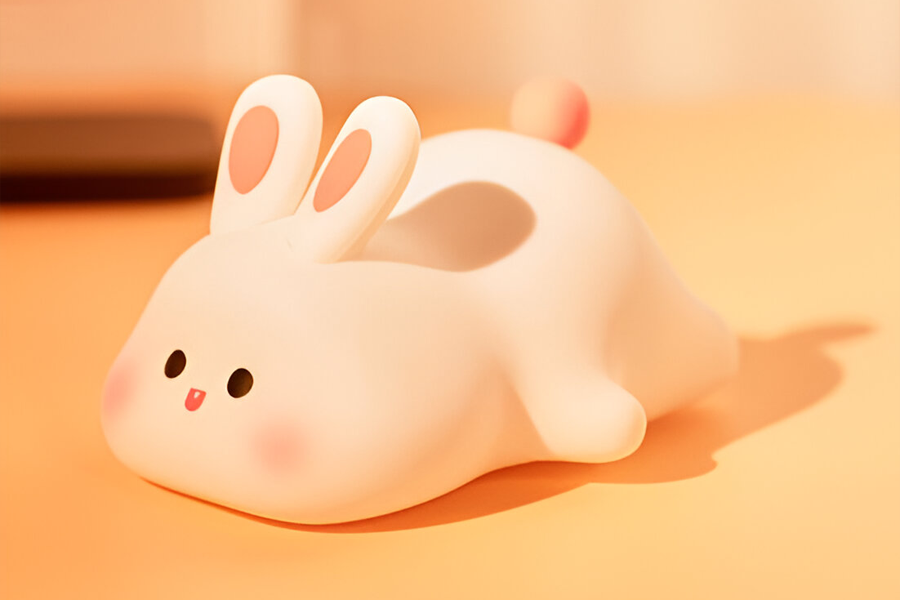 Soft Silicone Bedside Lamp