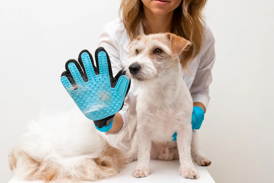 Pet Grooming Gloves