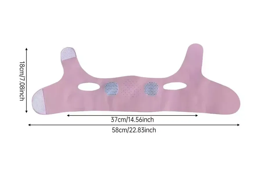 Chin lift mask for firming skin