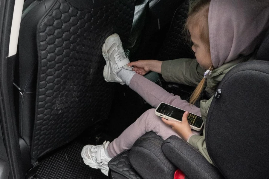 Premium Leather Seat Protector and Portable Vacuum Cleaner